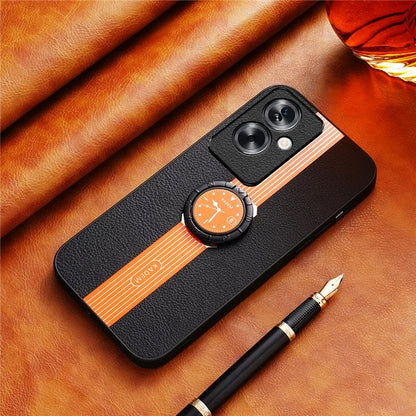 KADEM For Oppo A79 5G / A2 5G Case Ring Kickstand Electroplating Cell Phone Protector