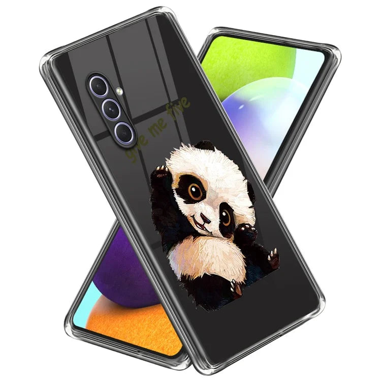 For Samsung Galaxy A54 5G Case TPU Pattern Printing Phone Back Cover