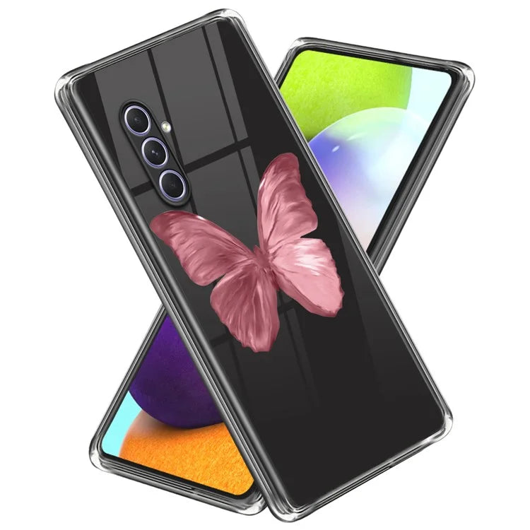 For Samsung Galaxy A54 5G Case TPU Pattern Printing Phone Back Cover