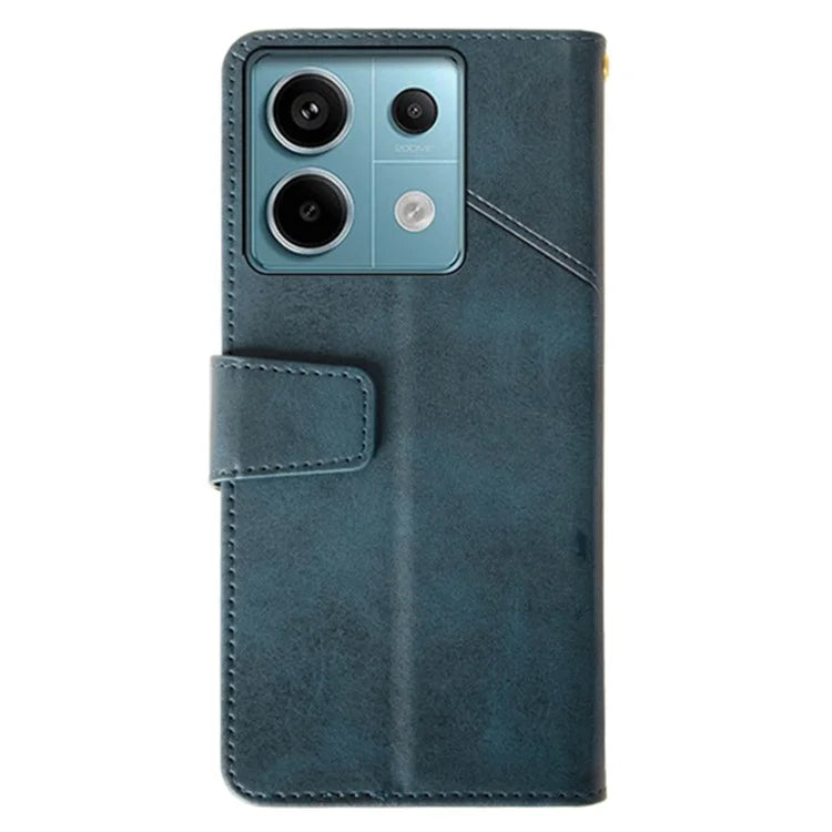 IDEWEI For Xiaomi Redmi Note 13 Pro 5G / Poco X6 5G PU Leather Wallet Case Calf Texture Flip Phone Cover