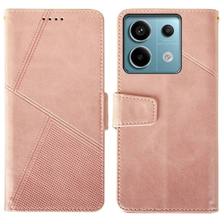 IDEWEI For Xiaomi Redmi Note 13 Pro 5G / Poco X6 5G PU Leather Wallet Case Calf Texture Flip Phone Cover