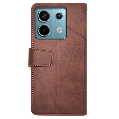 IDEWEI For Xiaomi Redmi Note 13 Pro 5G / Poco X6 5G PU Leather Wallet Case Calf Texture Flip Phone Cover