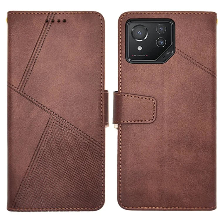 IDEWEI For Asus ROG Phone 8 5G / Phone 8 Pro 5G  Leather Case Calf Texture Wallet Phone Cover