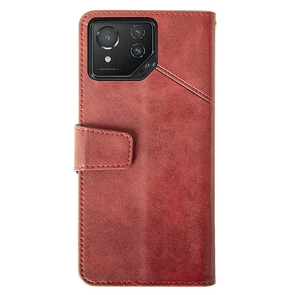 IDEWEI For Asus ROG Phone 8 5G / Phone 8 Pro 5G  Leather Case Calf Texture Wallet Phone Cover