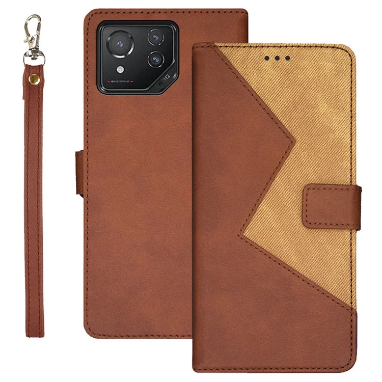 IDEWEI For Asus ROG Phone 8 5G / Phone 8 Pro 5G Phone Case Leather Cover with Card Slots