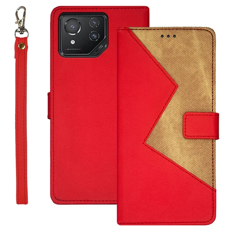 IDEWEI For Asus ROG Phone 8 5G / Phone 8 Pro 5G Phone Case Leather Cover with Card Slots