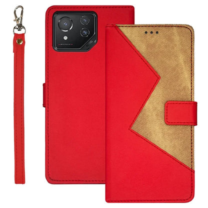 IDEWEI For Asus ROG Phone 8 5G / Phone 8 Pro 5G Phone Case Leather Cover with Card Slots