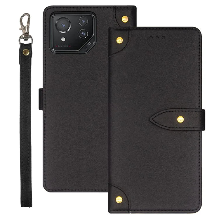 IDEWEI For Asus ROG Phone 8 5G / Phone 8 Pro 5G Case Drop-resistant Leather Card Holder Phone Cover