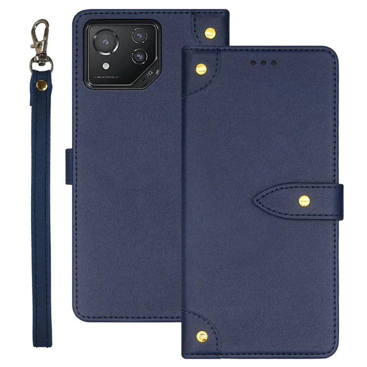 IDEWEI For Asus ROG Phone 8 5G / Phone 8 Pro 5G Case Drop-resistant Leather Card Holder Phone Cover