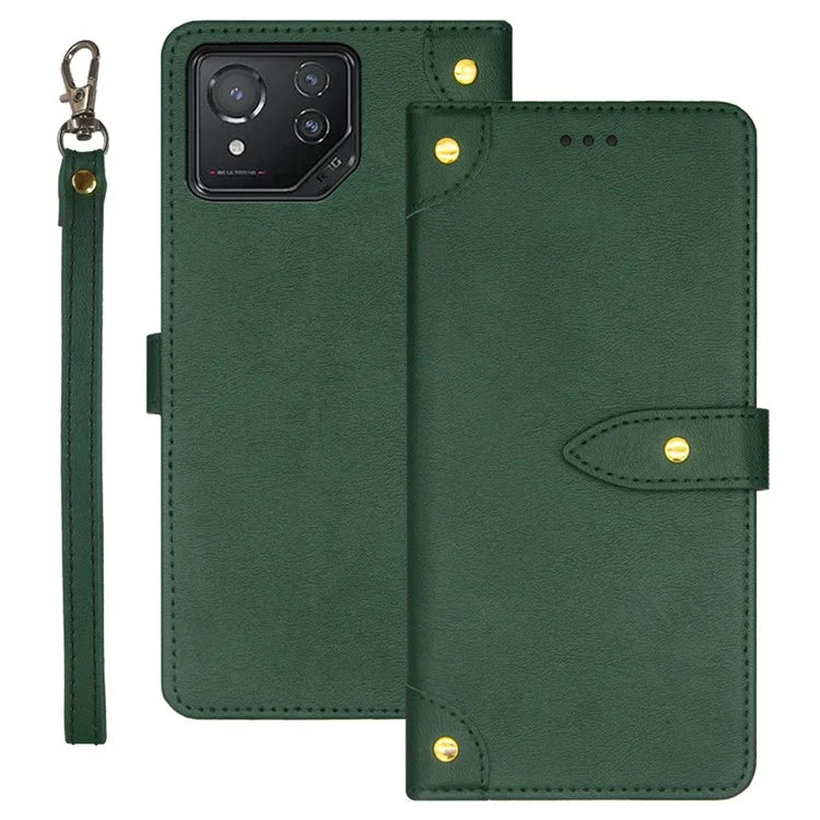 IDEWEI For Asus ROG Phone 8 5G / Phone 8 Pro 5G Case Drop-resistant Leather Card Holder Phone Cover