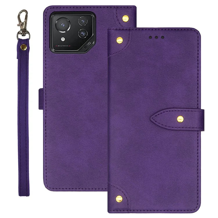 IDEWEI For Asus ROG Phone 8 5G / Phone 8 Pro 5G Case Drop-resistant Leather Card Holder Phone Cover