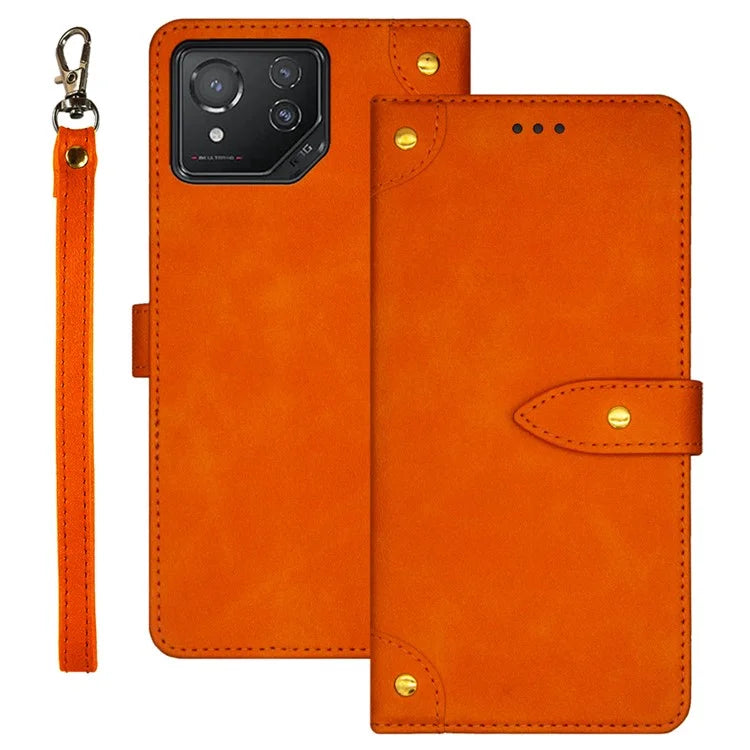 IDEWEI For Asus ROG Phone 8 5G / Phone 8 Pro 5G Case Drop-resistant Leather Card Holder Phone Cover