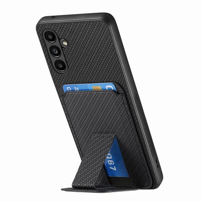 C1-11 for Samsung Galaxy A14 5G Case Leather Coated TPU Kickstand Cell Phone Cover