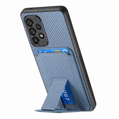 C1-11 for Samsung Galaxy A53 5G Case Leather Coated TPU Card Slot Back Cover