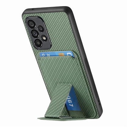 C1-11 for Samsung Galaxy A53 5G Case Leather Coated TPU Card Slot Back Cover