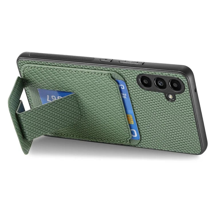 C1-11 for Samsung Galaxy A54 5G Back Case Slim-Fit Carbon Fiber Texture Phone Cover