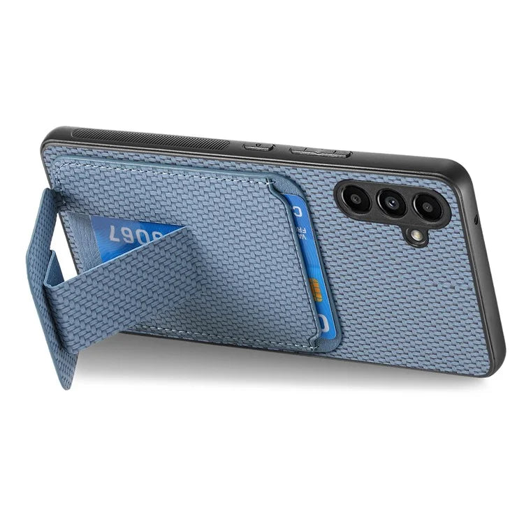 C1-11 for Samsung Galaxy A54 5G Back Case Slim-Fit Carbon Fiber Texture Phone Cover