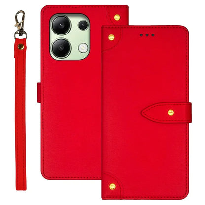 IDEWEI For Xiaomi Redmi Note 13 4G Leather Case Card Holder Stand Phone Cover
