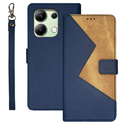 IDEWEI For Xiaomi Redmi Note 13 4G Case Card Slots TPU+PU Leather Phone Cover