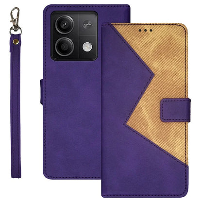 IDEWEI For Xiaomi Redmi Note 13 5G Case Drop-resistant Leather Phone Stand Cover