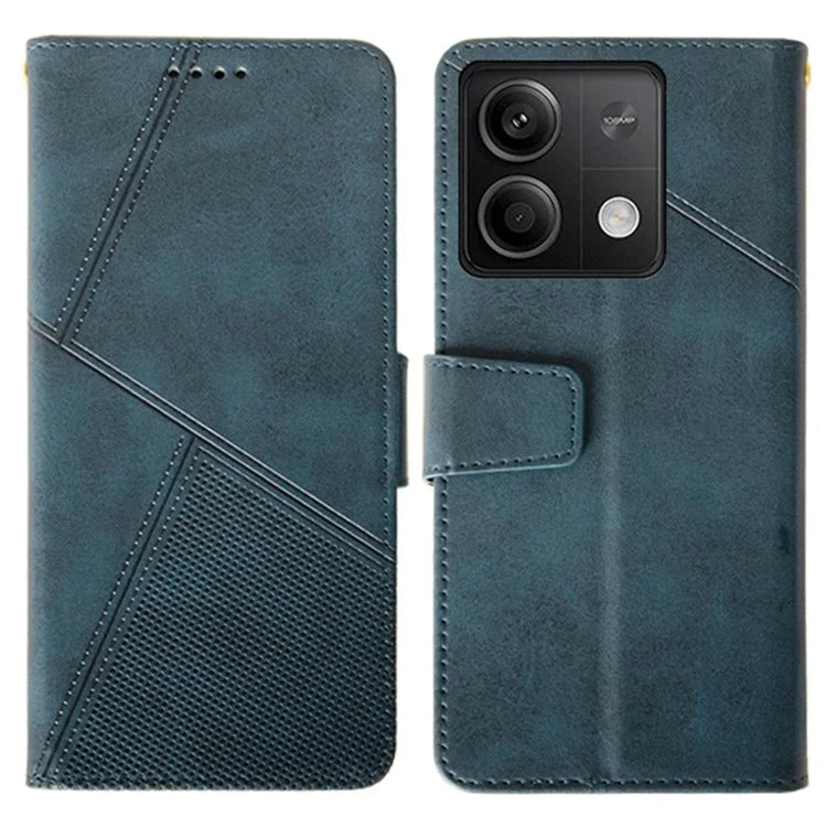 IDEWEI For Xiaomi Redmi Note 13 5G Cell Phone Case Calf Texture Leather Card Slots Cover