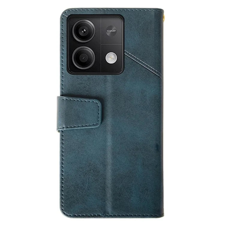 IDEWEI For Xiaomi Redmi Note 13 5G Cell Phone Case Calf Texture Leather Card Slots Cover