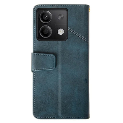 IDEWEI For Xiaomi Redmi Note 13 5G Cell Phone Case Calf Texture Leather Card Slots Cover