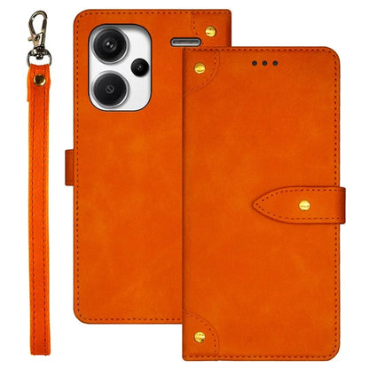 IDEWEI For Xiaomi Redmi Note 13 Pro+ 5G Magnetic Phone Case Leather Card Holders Stand Cover