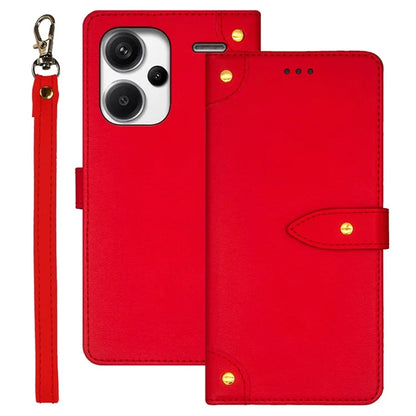 IDEWEI For Xiaomi Redmi Note 13 Pro+ 5G Magnetic Phone Case Leather Card Holders Stand Cover
