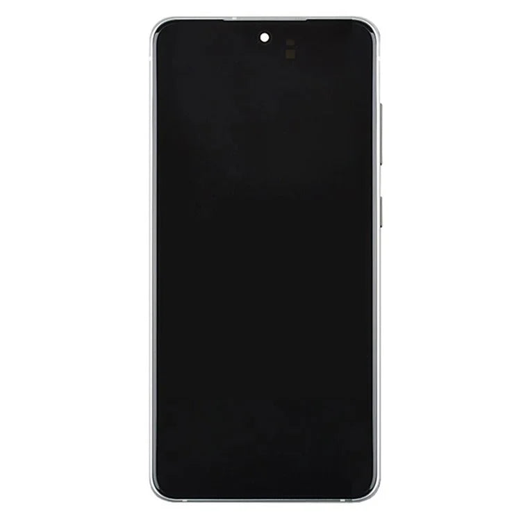For Samsung Galaxy S21 FE 5G Grade B AMOLED Screen and Digitizer Assembly + Frame (without Logo)