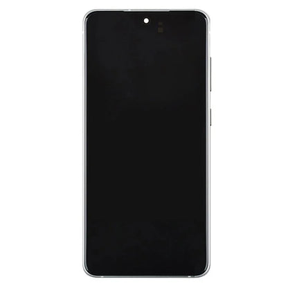 For Samsung Galaxy S21 FE 5G Grade B AMOLED Screen and Digitizer Assembly + Frame (without Logo)