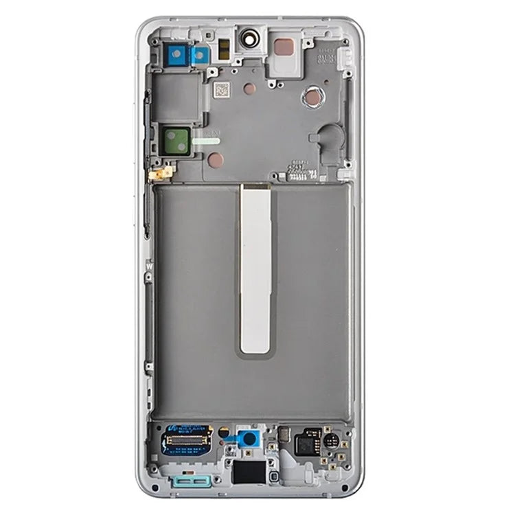 For Samsung Galaxy S21 FE 5G Grade B AMOLED Screen and Digitizer Assembly + Frame (without Logo)