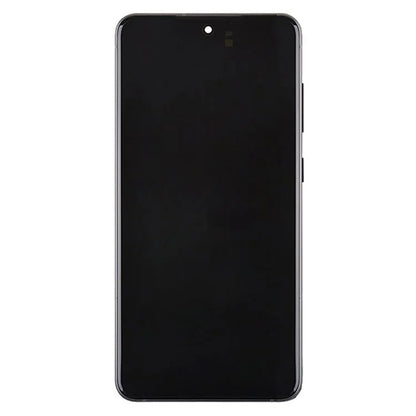 For Samsung Galaxy S21 FE 5G Grade B AMOLED Screen and Digitizer Assembly + Frame (without Logo)