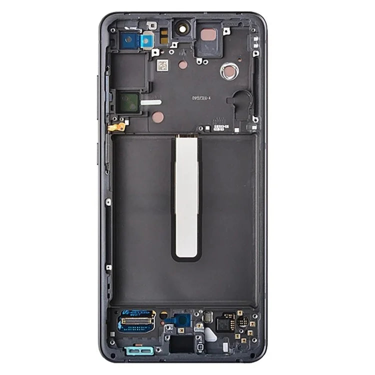 For Samsung Galaxy S21 FE 5G Grade B AMOLED Screen and Digitizer Assembly + Frame (without Logo)