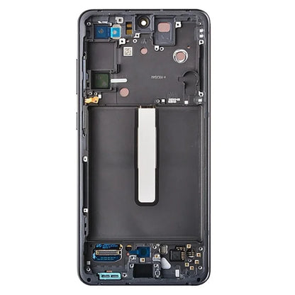 For Samsung Galaxy S21 FE 5G Grade B AMOLED Screen and Digitizer Assembly + Frame (without Logo)