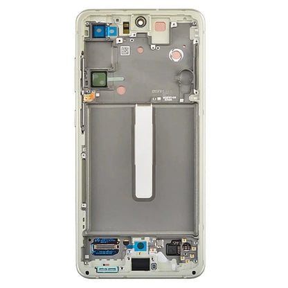 For Samsung Galaxy S21 FE 5G Grade B AMOLED Screen and Digitizer Assembly + Frame (without Logo)