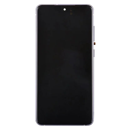 For Samsung Galaxy S21 FE 5G Grade B AMOLED Screen and Digitizer Assembly + Frame (without Logo)