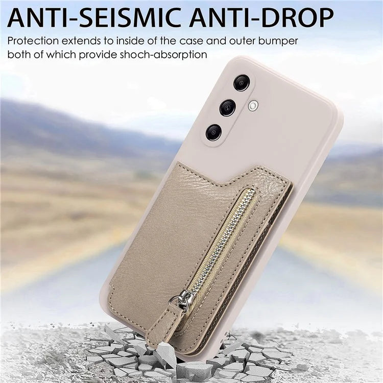 For Samsung Galaxy A54 5G Wallet Phone Case PU Leather Card Holder Cover