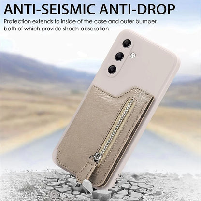 For Samsung Galaxy A54 5G Wallet Phone Case PU Leather Card Holder Cover