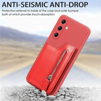 For Samsung Galaxy A54 5G Wallet Phone Case PU Leather Card Holder Cover
