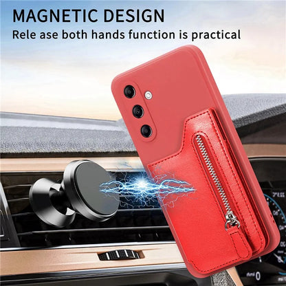 For Samsung Galaxy A54 5G Wallet Phone Case PU Leather Card Holder Cover