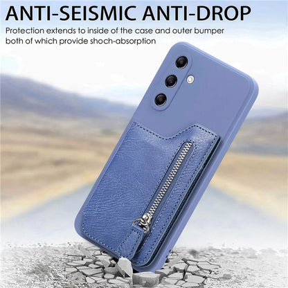 For Samsung Galaxy A54 5G Wallet Phone Case PU Leather Card Holder Cover