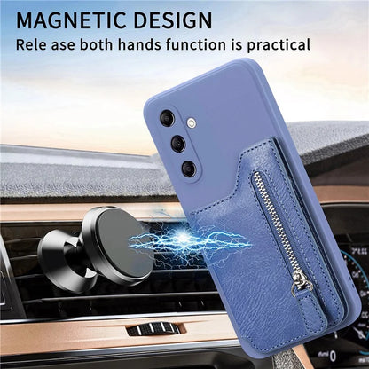 For Samsung Galaxy A54 5G Wallet Phone Case PU Leather Card Holder Cover