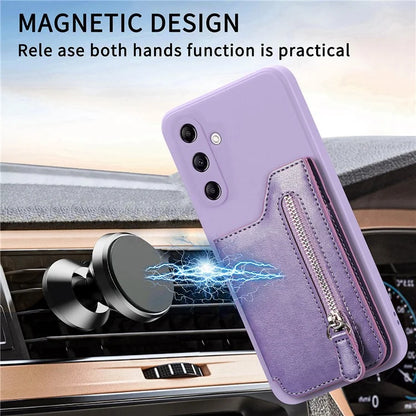 For Samsung Galaxy A54 5G Wallet Phone Case PU Leather Card Holder Cover