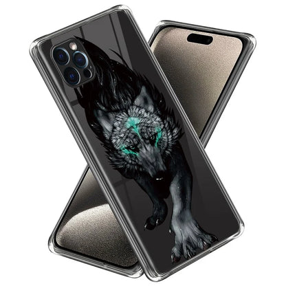 For iPhone 15 Pro Phone Case Pattern Printed Slim TPU Phone Cover
