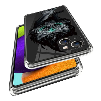 For iPhone 15 Soft TPU Case Mobile Phone Cover IMD Pattern Printing
