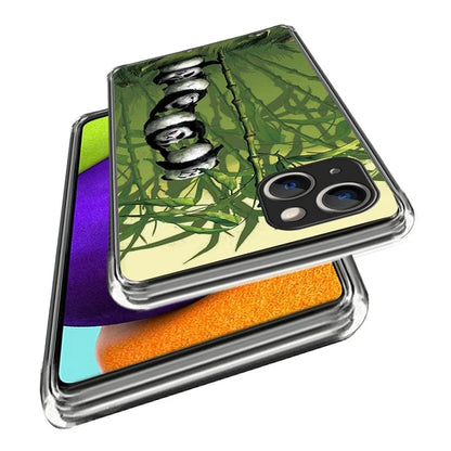 For iPhone 15 Soft TPU Case Mobile Phone Cover IMD Pattern Printing