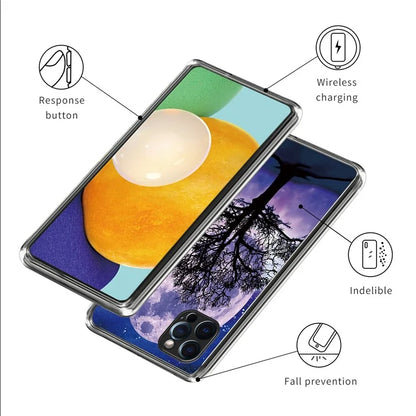 For iPhone 15 Pro Max Pattern Printing TPU Case Slim Phone Back Cover