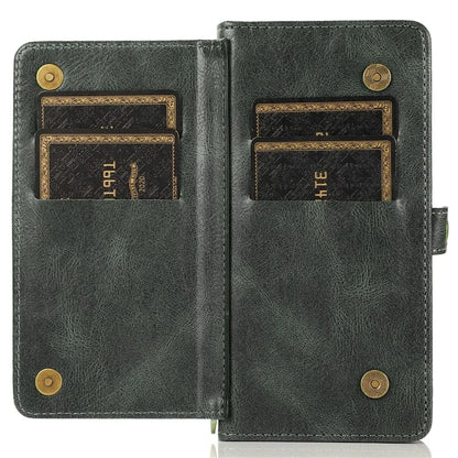 For iPhone 15 Pro Case Detachable 2-in-1 Wallet Anti-drop Phone Cover with Strap