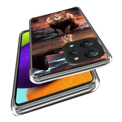 For Xiaomi Redmi 12 5G (Global) / Poco M6 Pro 5G TPU Phone Case Pattern Printing Back Cover